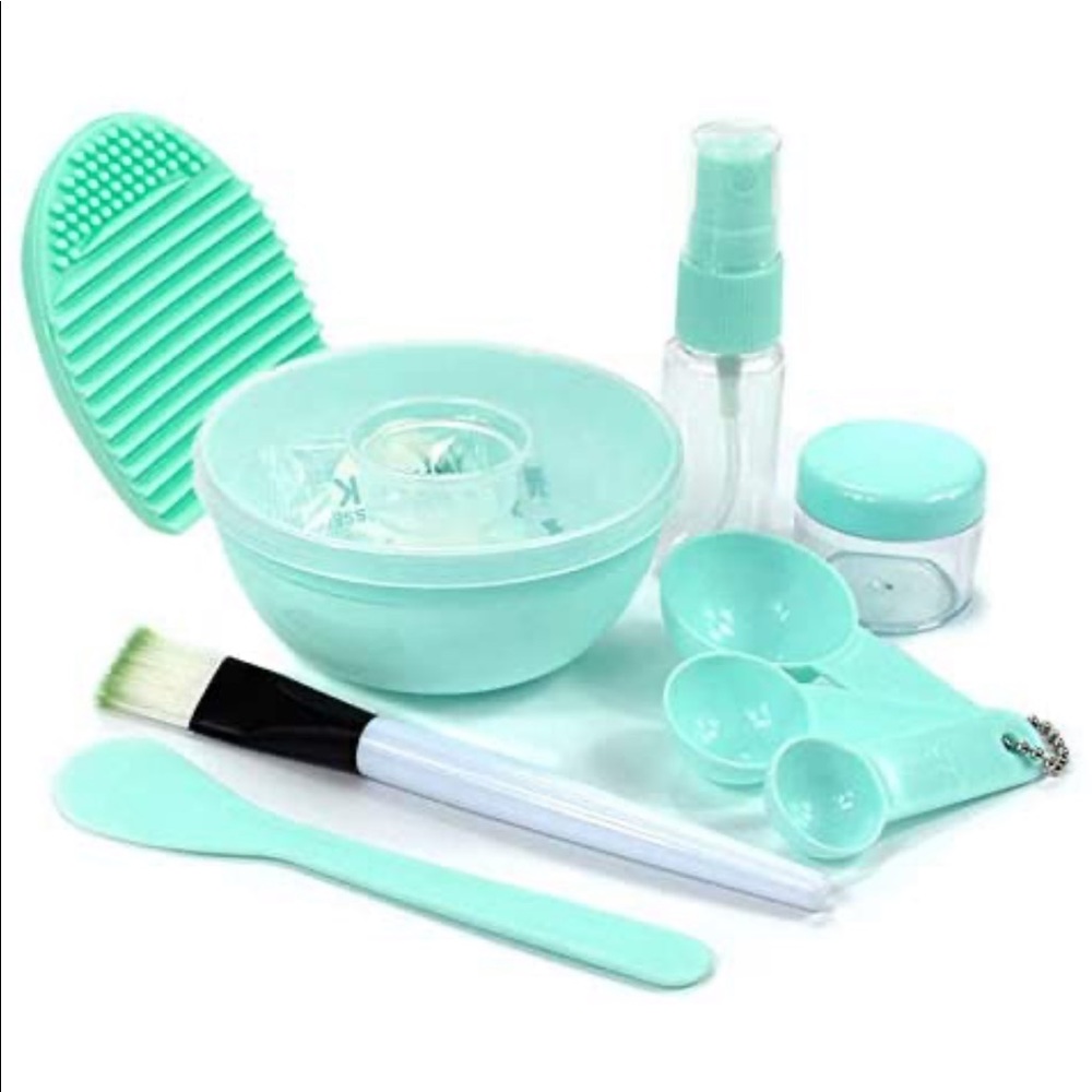 Face Mask Bowl Set, Care Mask Facemask Mixing Tool Bowl Stick Brush set